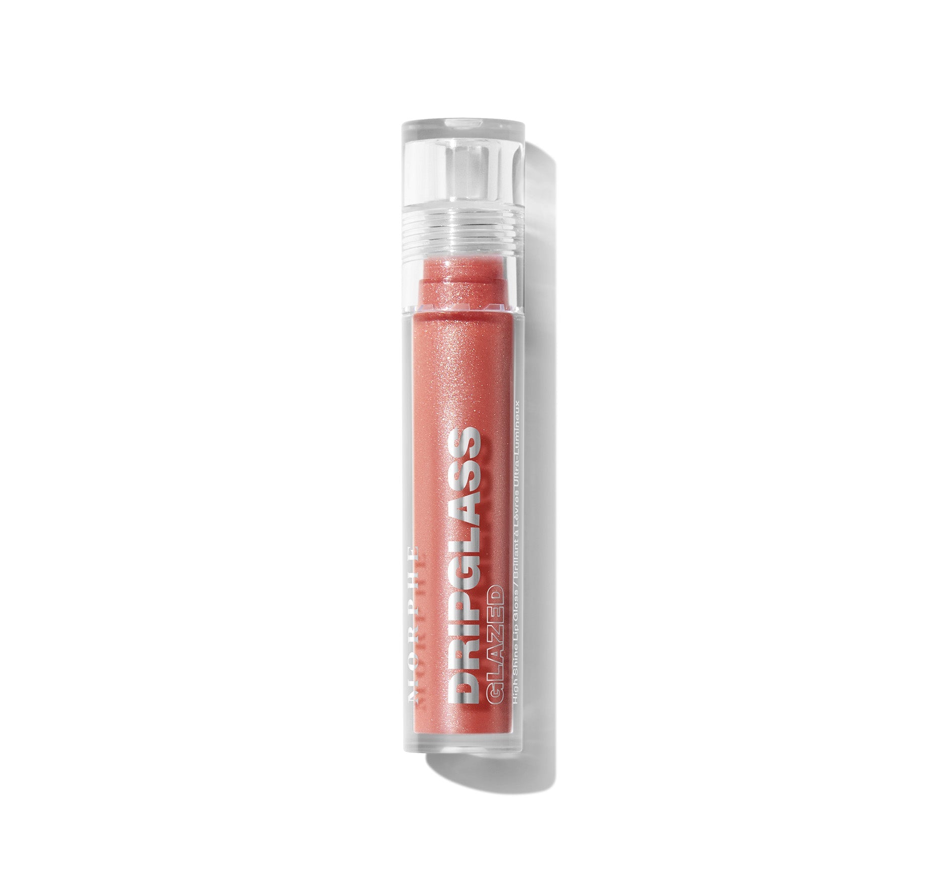 Aurascape Dripglass Glazed Highshine Pearlized Lip Gloss - Cosmic Coral - Image 6