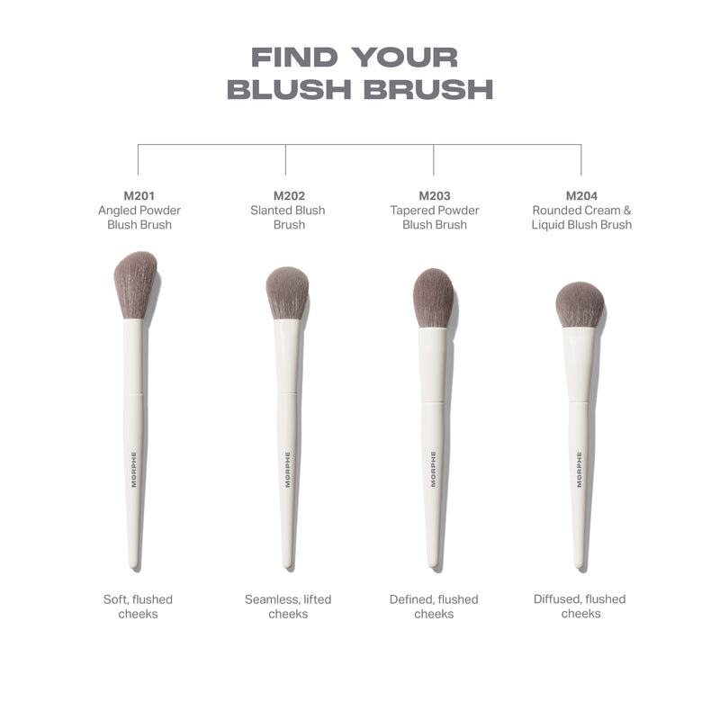 M204 Rounded Cream & Liquid Blush Brush - Image 5 out of 5