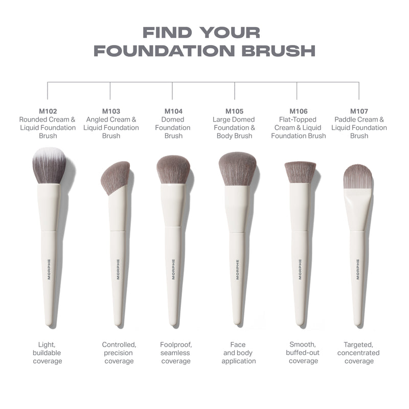 M103 Angled Cream & Liquid Foundation Brush - Image 7 out of 7