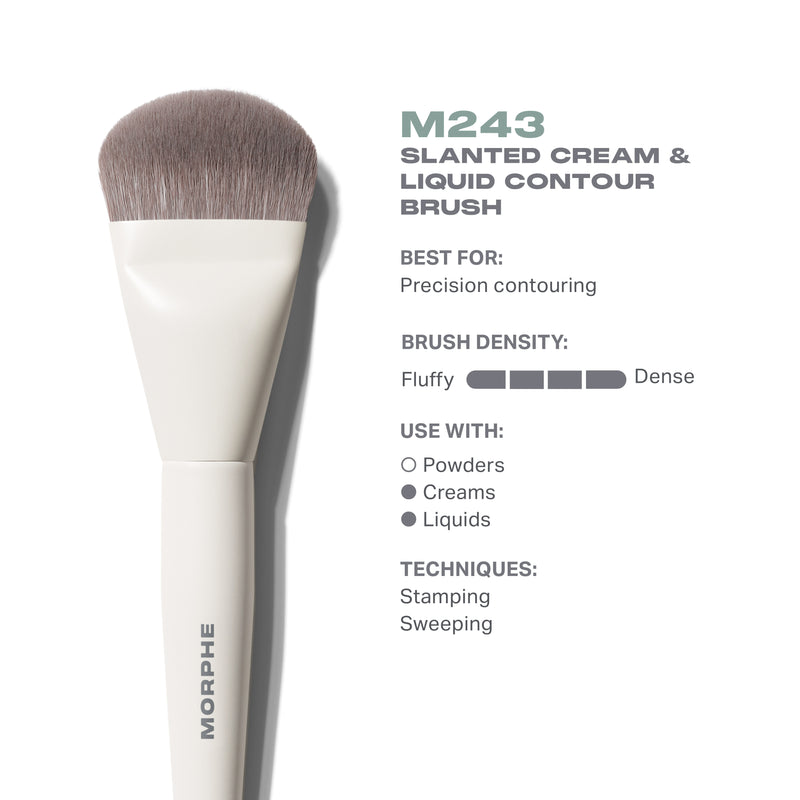 M243 Slanted Cream & Liquid Contour Brush - Image 3 out of 5