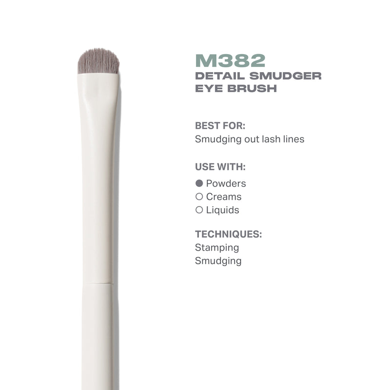 M382 Detail Smudger Eye Brush - Image 3 out of 5