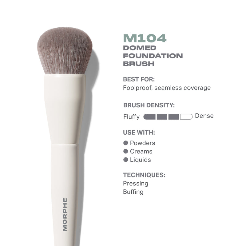 M104 Domed Foundation Brush - Image 2 out of 7