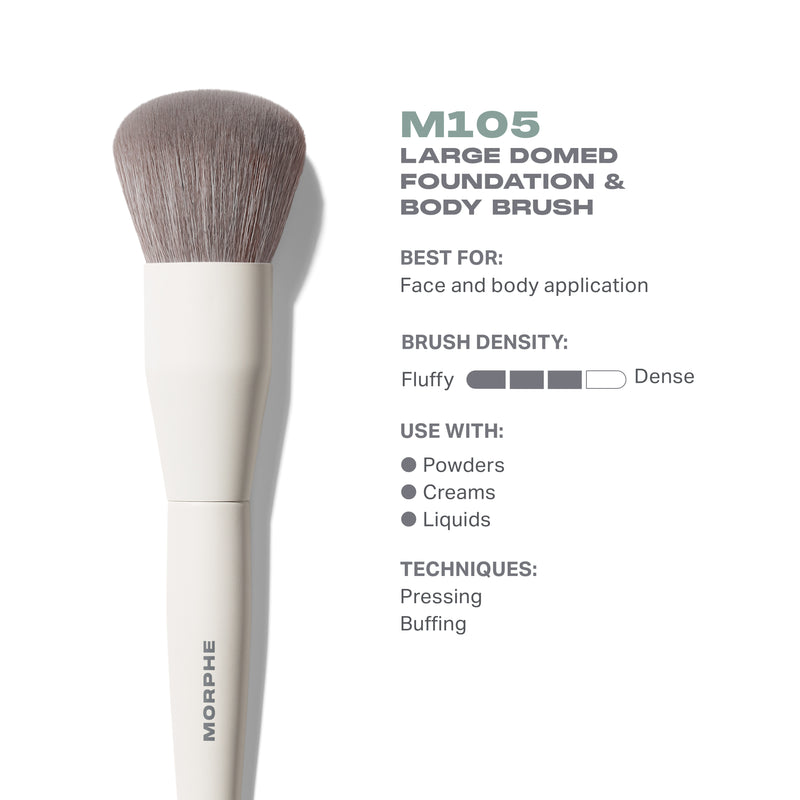 M105 Large Domed Foundation & Body Brush - Image 2 out of 7