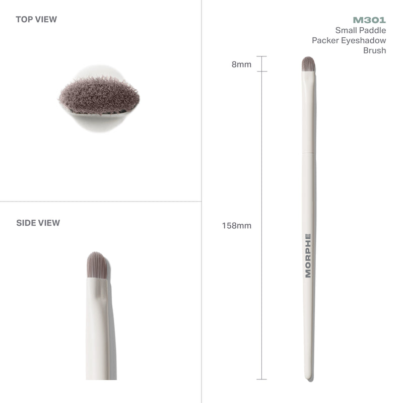 M301 Small Paddle Packer Eyeshadow Brush - Image 4 out of 5