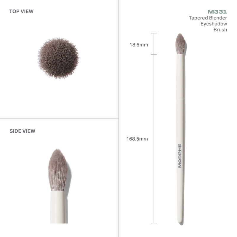 M331 Tapered Blender Eyeshadow Brush - Image 4 out of 5