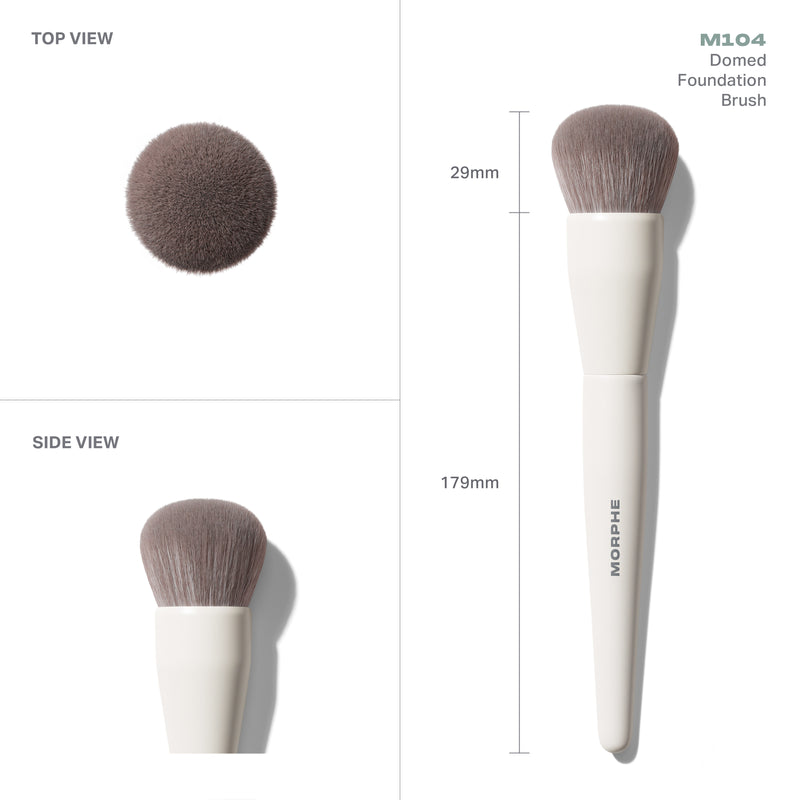 M104 Domed Foundation Brush - Image 3 out of 7