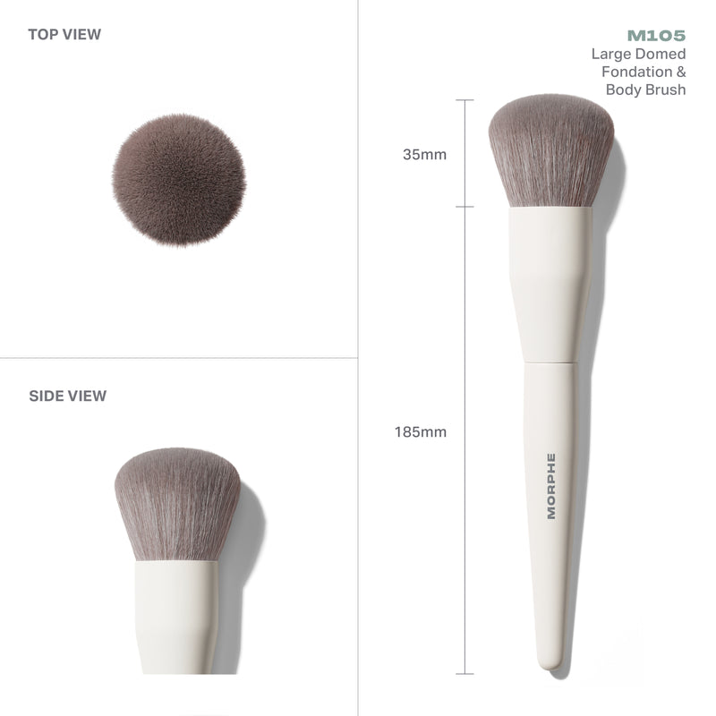 M105 Large Domed Foundation & Body Brush - Image 3 out of 7