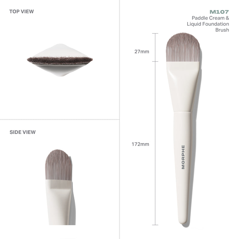 M107 Paddle Cream & Liquid Foundation Brush - Image 3 out of 6