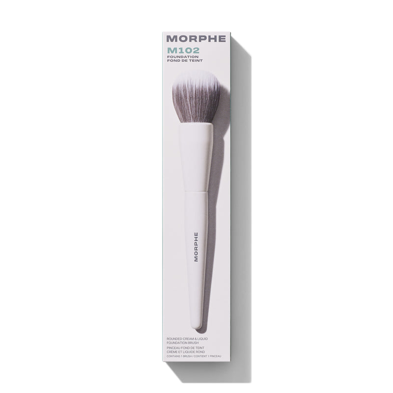M102 Rounded Cream & Liquid Foundation Brush - Image 7 out of 7