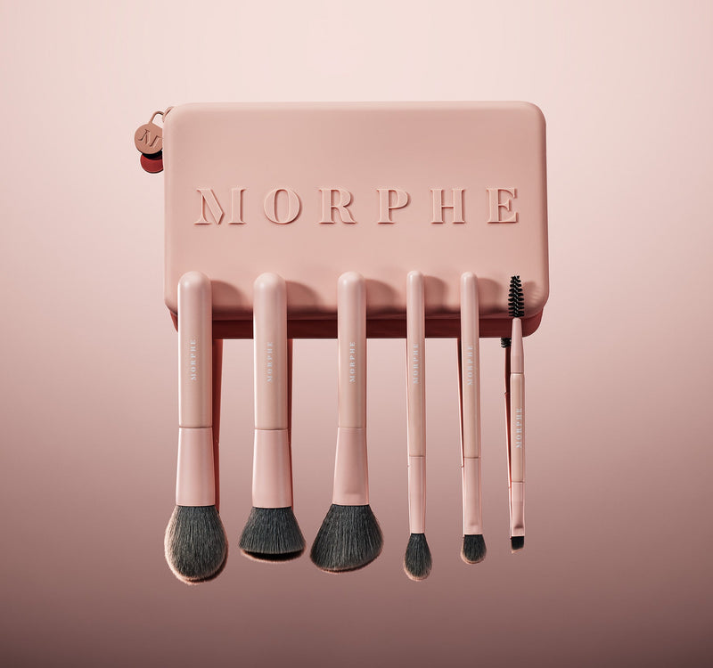 Travel Shaping Essentials Bamboo & Charcoal Infused Travel Brush Set - Image 4 out of 7