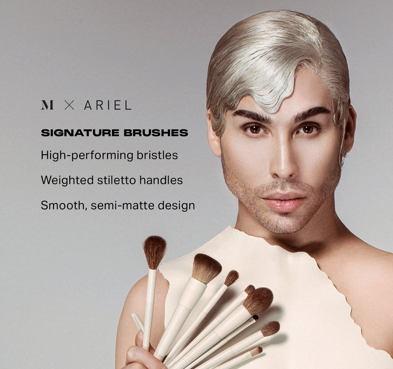 Signature Look 12-Piece Face & Eye Brush Set - Image 3 out of 5