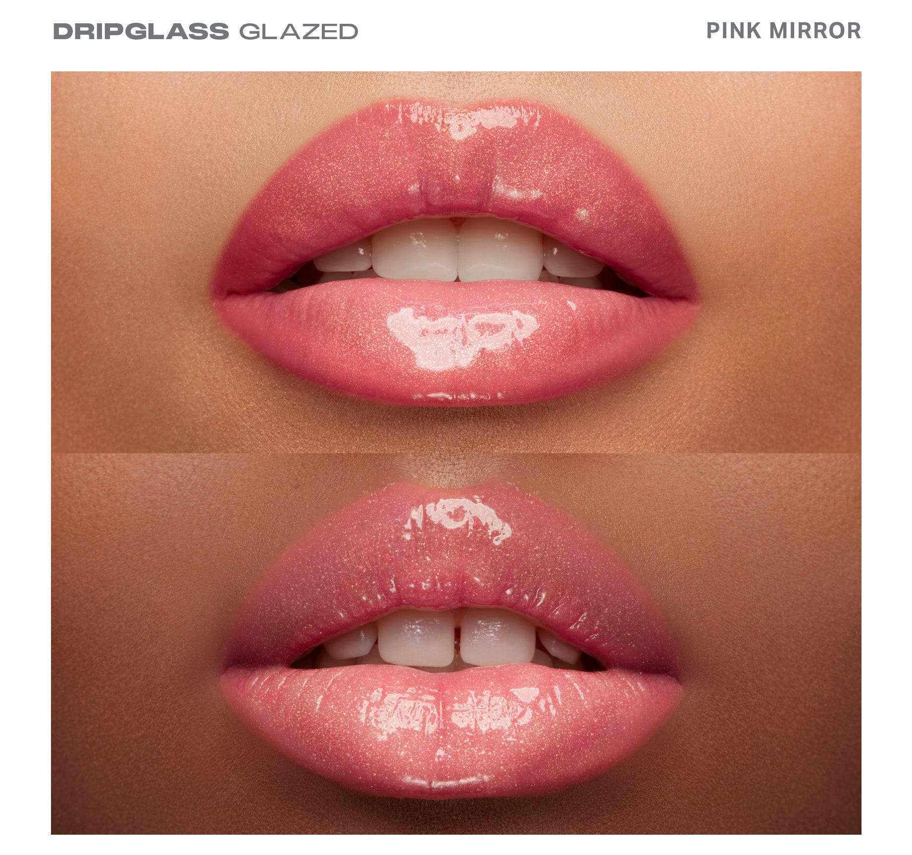 Dripglass Glazed High Shine Lip Gloss - Pink Mirror - Image 3