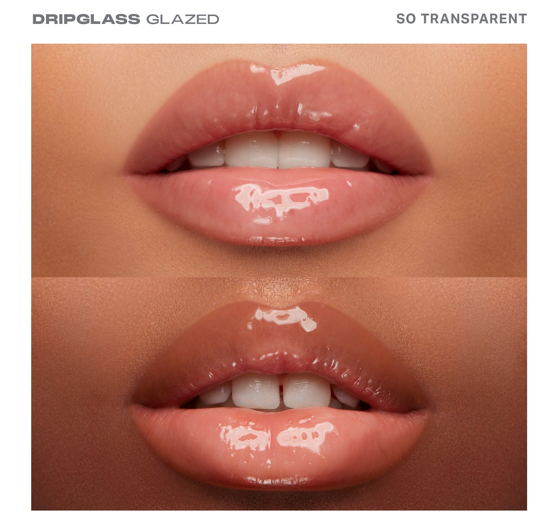 Dripglass Glazed High Shine Lip Gloss - So Transparent - Image 3