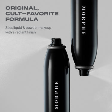 ORIGINAL,
CULT—-FAVORITE
FORMULA
Sets liquid & powder makeup
with a radiant finish