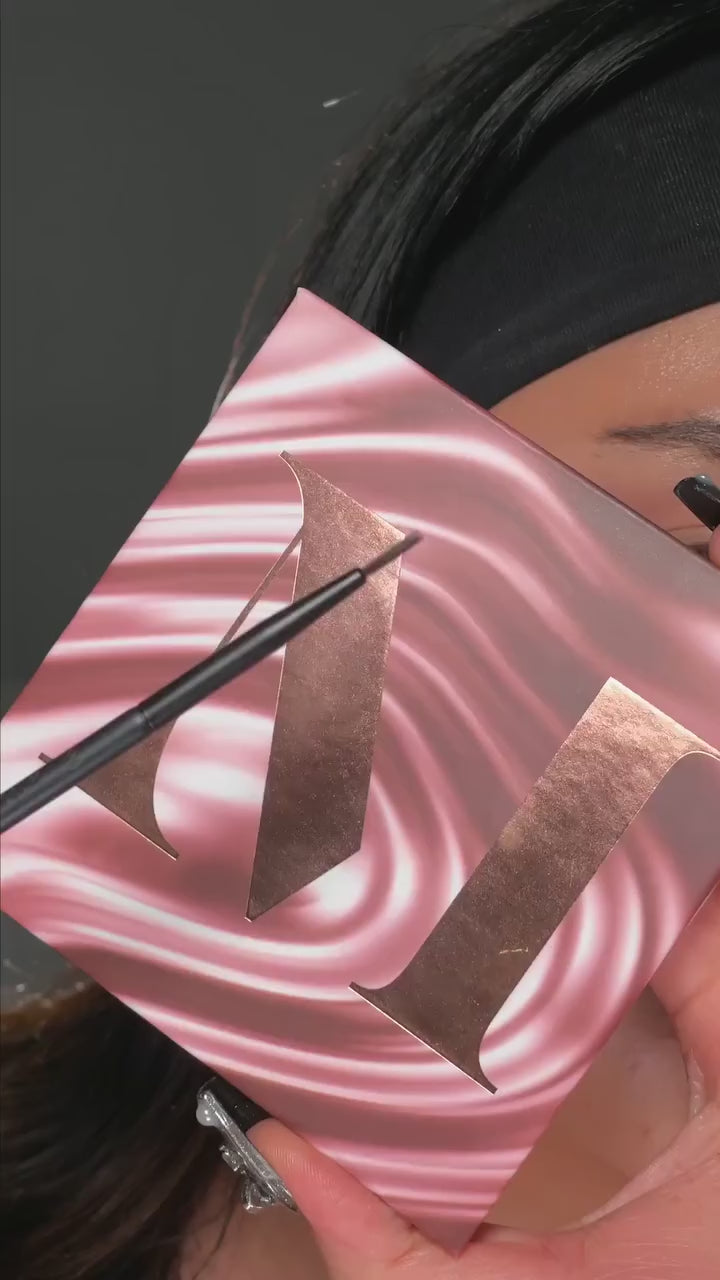 Activate Rose To Fame by dipping your V305 Medium Pointed Detail Brush into Continuous Setting Mist to create a liquid-like effect - Image 3 out of 5