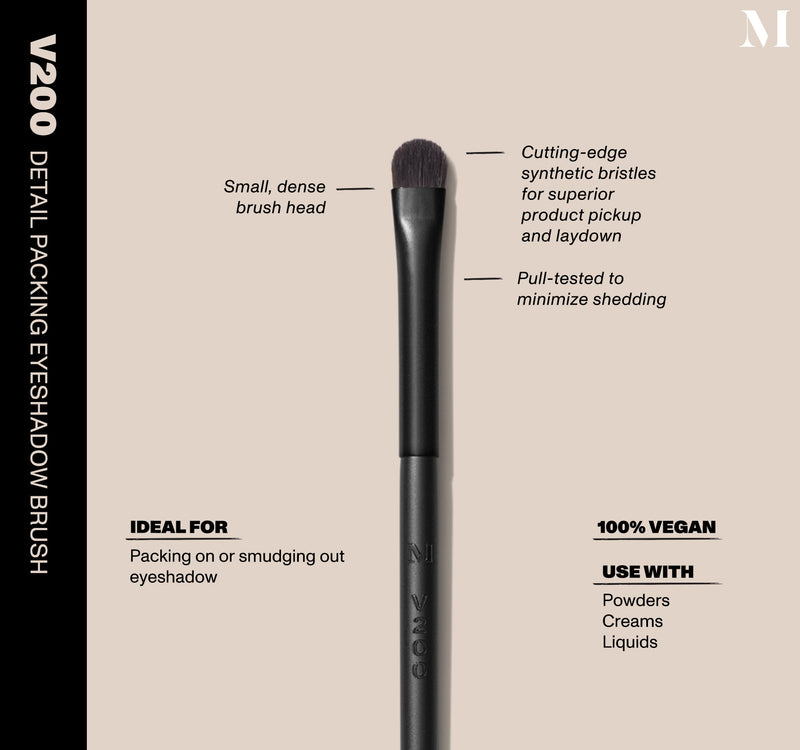 V200 Detail Packing Eyeshadow Brush - Image 2 out of 3
