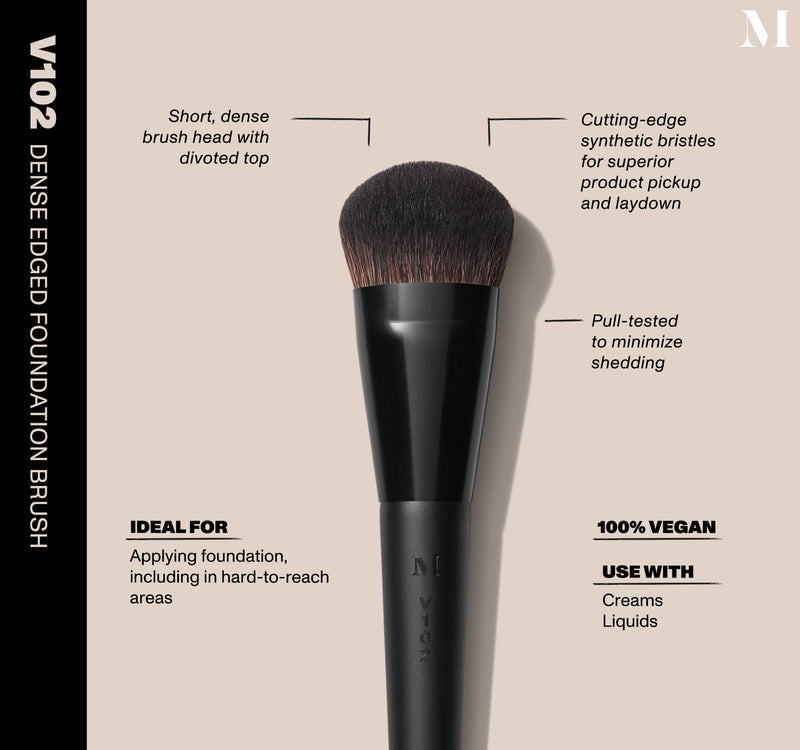 V102 Dense Edged Foundation Brush - Image 2 out of 3