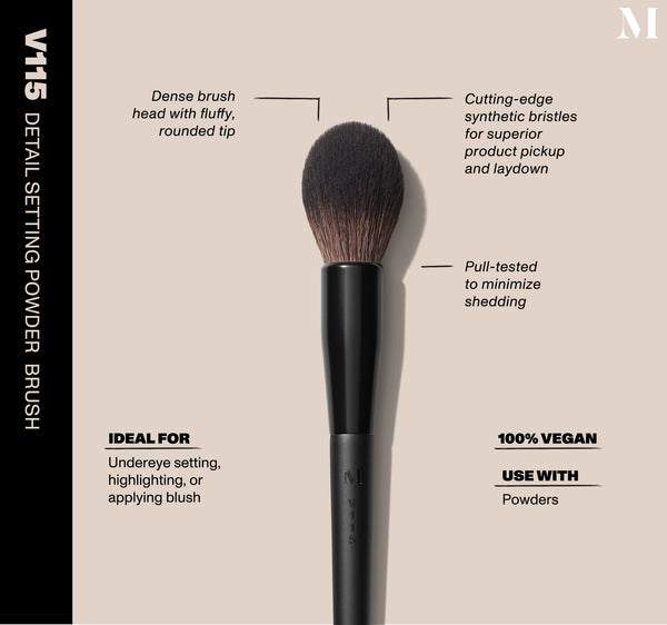 V115 Detail Setting Powder Brush Morphe US