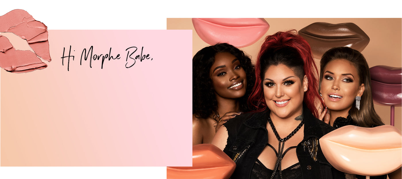 Hi Morphe Babe - Lipstick Nick with models