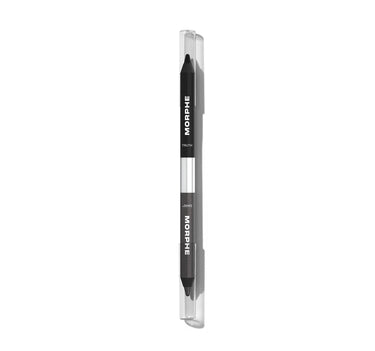 Morphe Bi Liner closed {Truth Or Dare (Black/Shimmer Charcoal)}