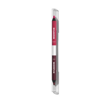 Morphe Bi Liner closed {Yours Or Mine (Pink/Shimmer Cranberry)}