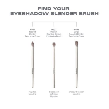 M332 Medium Rounded Blender Eyeshadow Brush