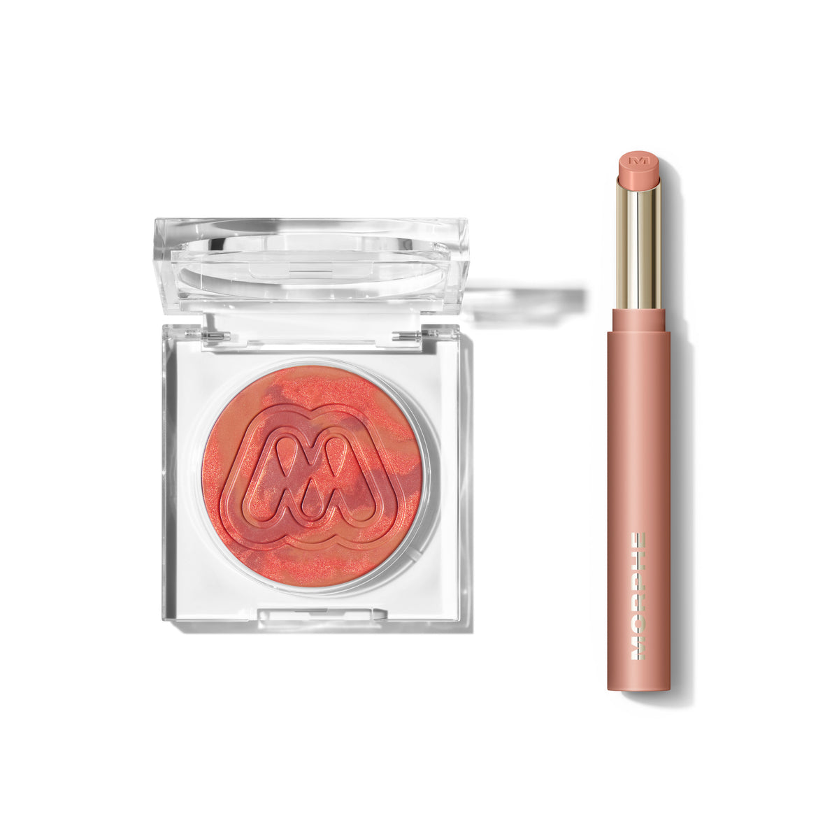 Cloudlight Soft Glow Diffused Blush & Lip Filter Hydroplump Soft Matte Lipstick Bundle