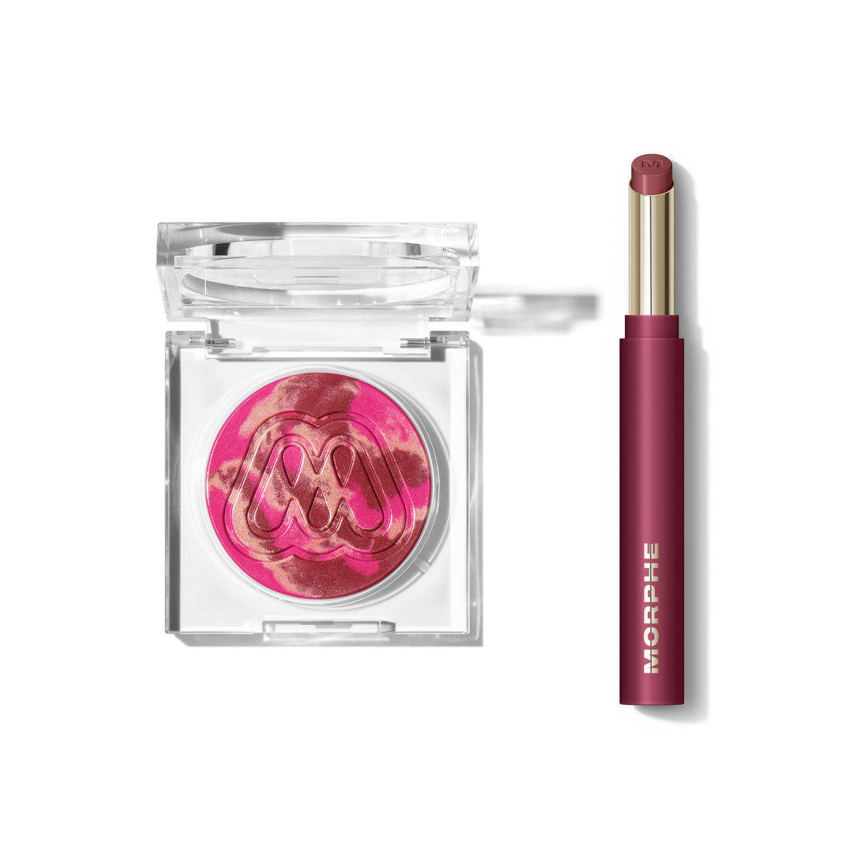 Cloudlight Soft Glow Diffused Blush & Lip Filter Hydroplump Soft Matte Lipstick Bundle