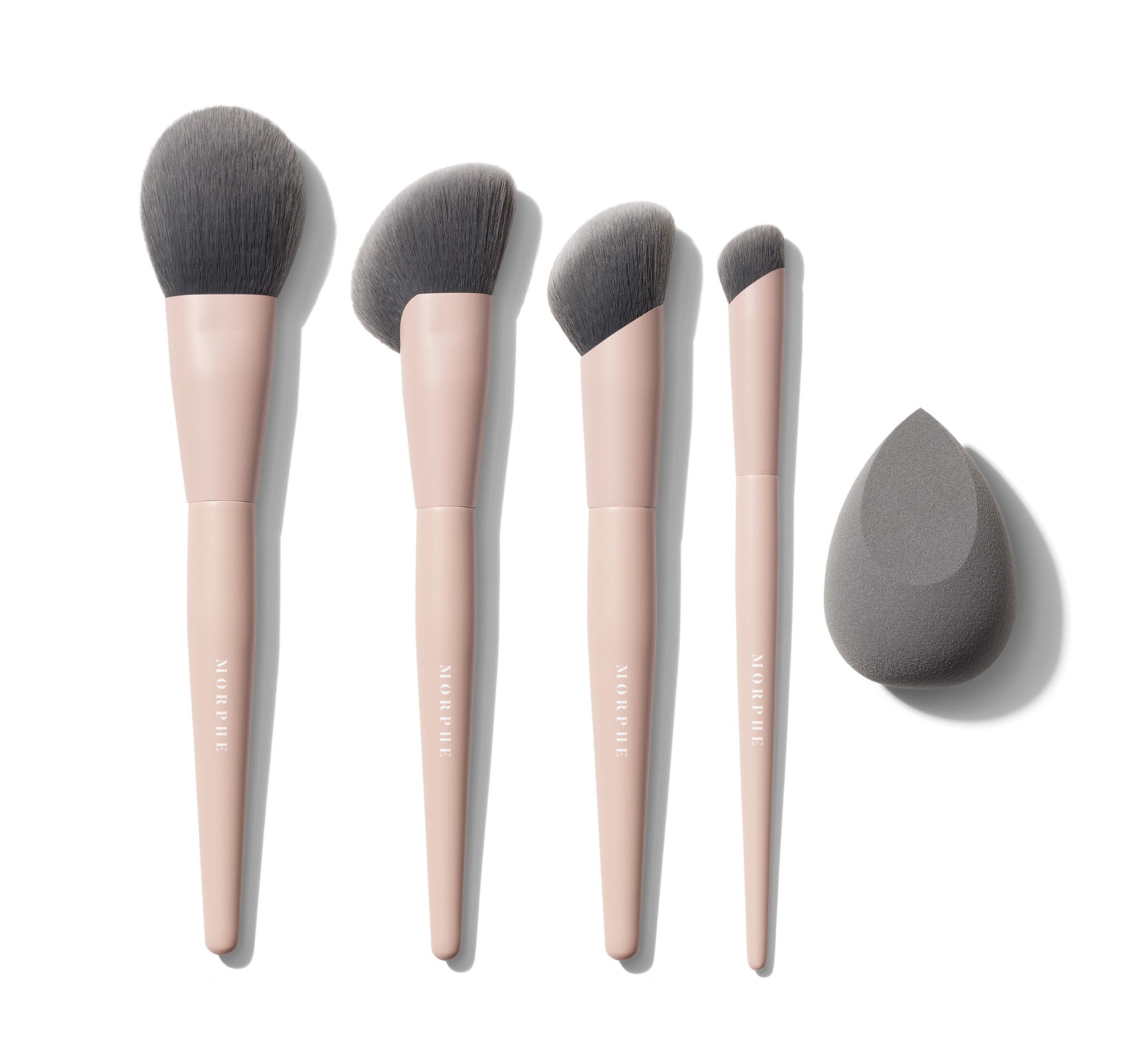Face Shaping Essentials Bamboo & Charcoal Infused Face Brush Set - Image 1