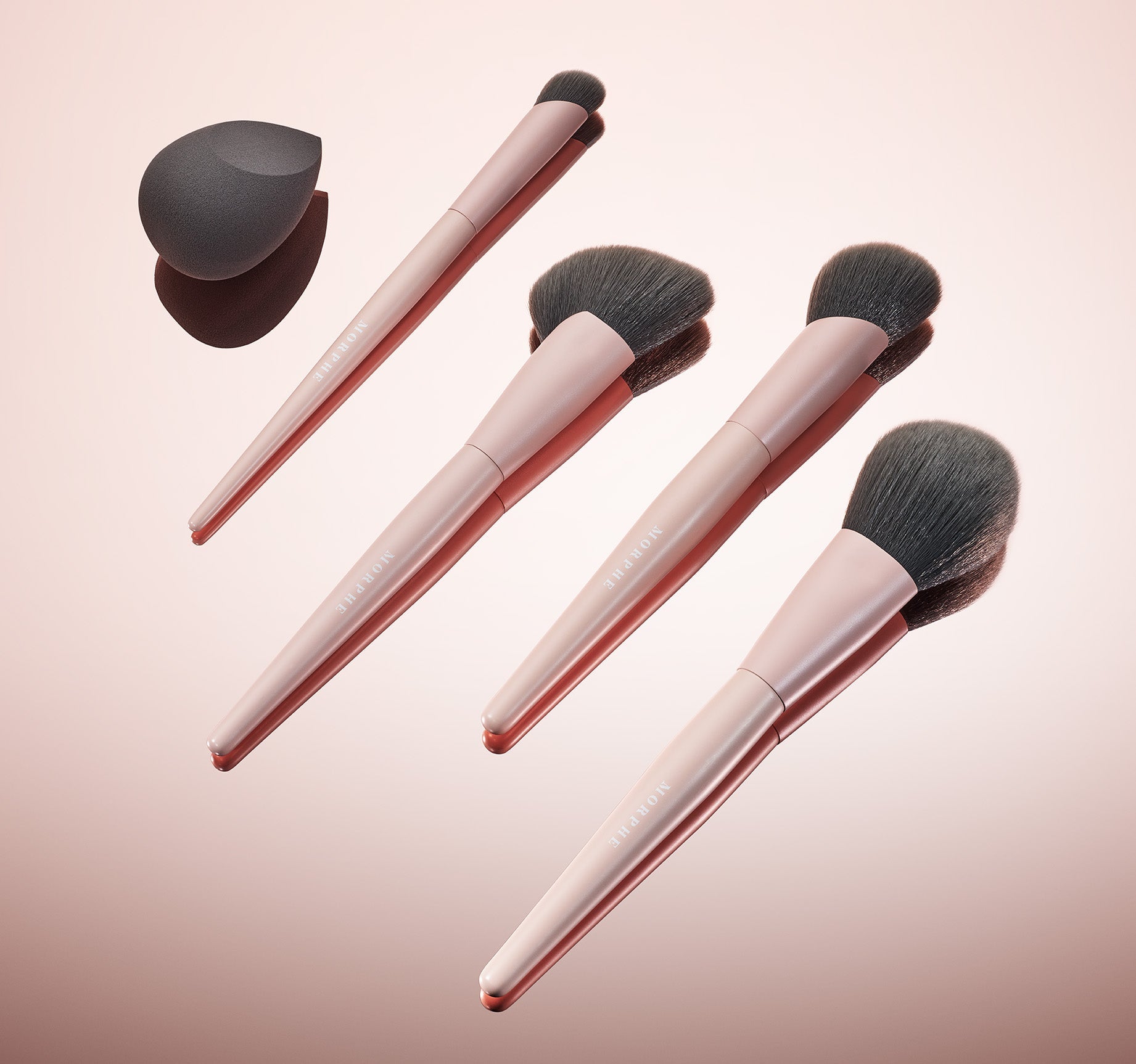 Face Shaping Essentials Bamboo & Charcoal Infused Face Brush Set - Image 5