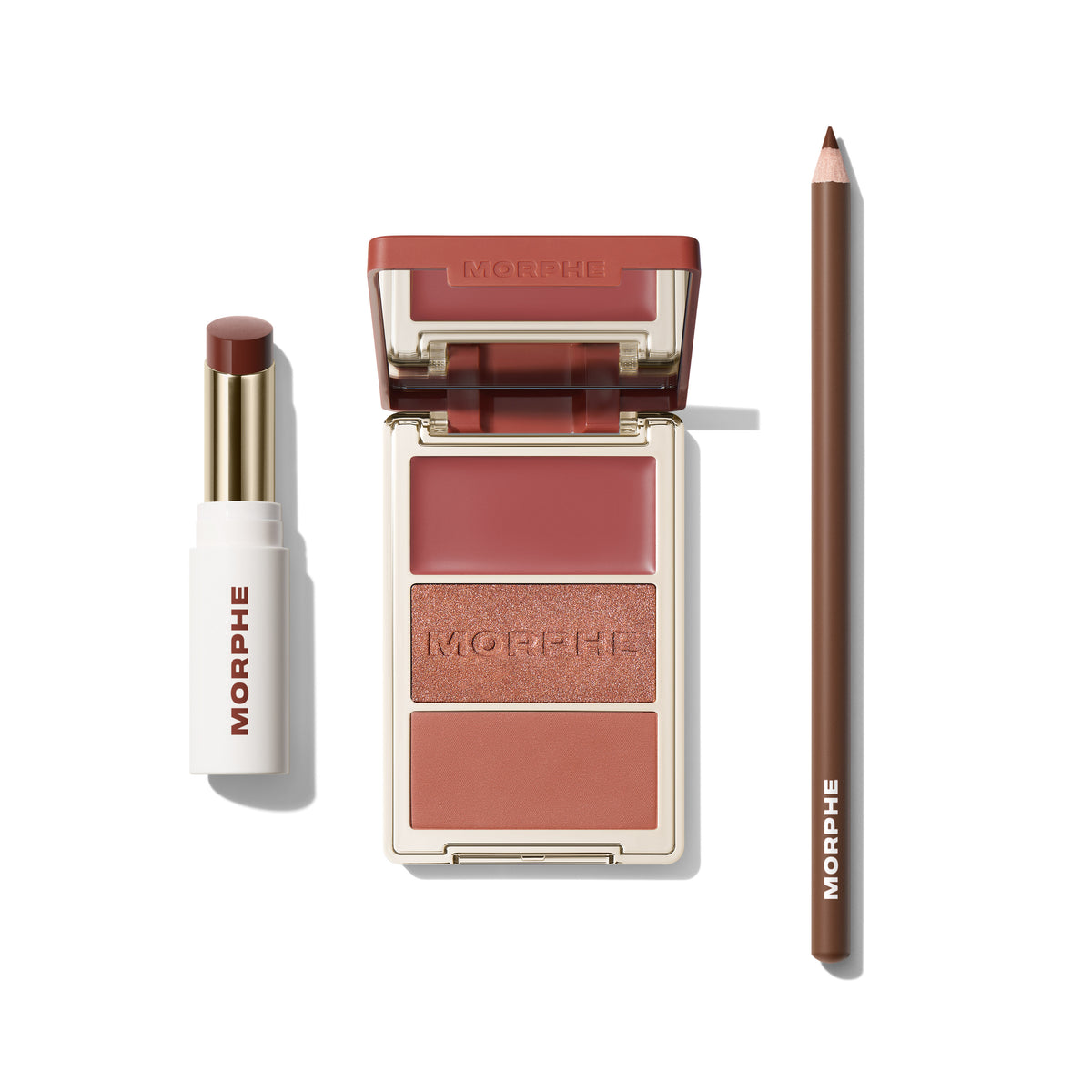 Mocha 3 Piece Cheek & Lip Bundle