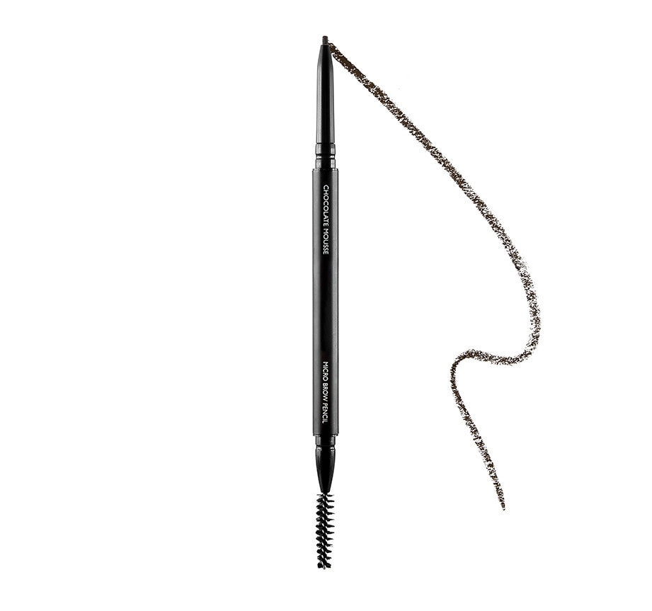Micro Brow Dual-Ended Pencil & Spoolie - Chocolate Mousse