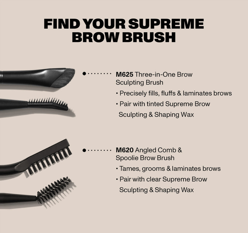 M620 Supreme Brow Dual-Ended Eyebrow Brush - Image 2 out of 3