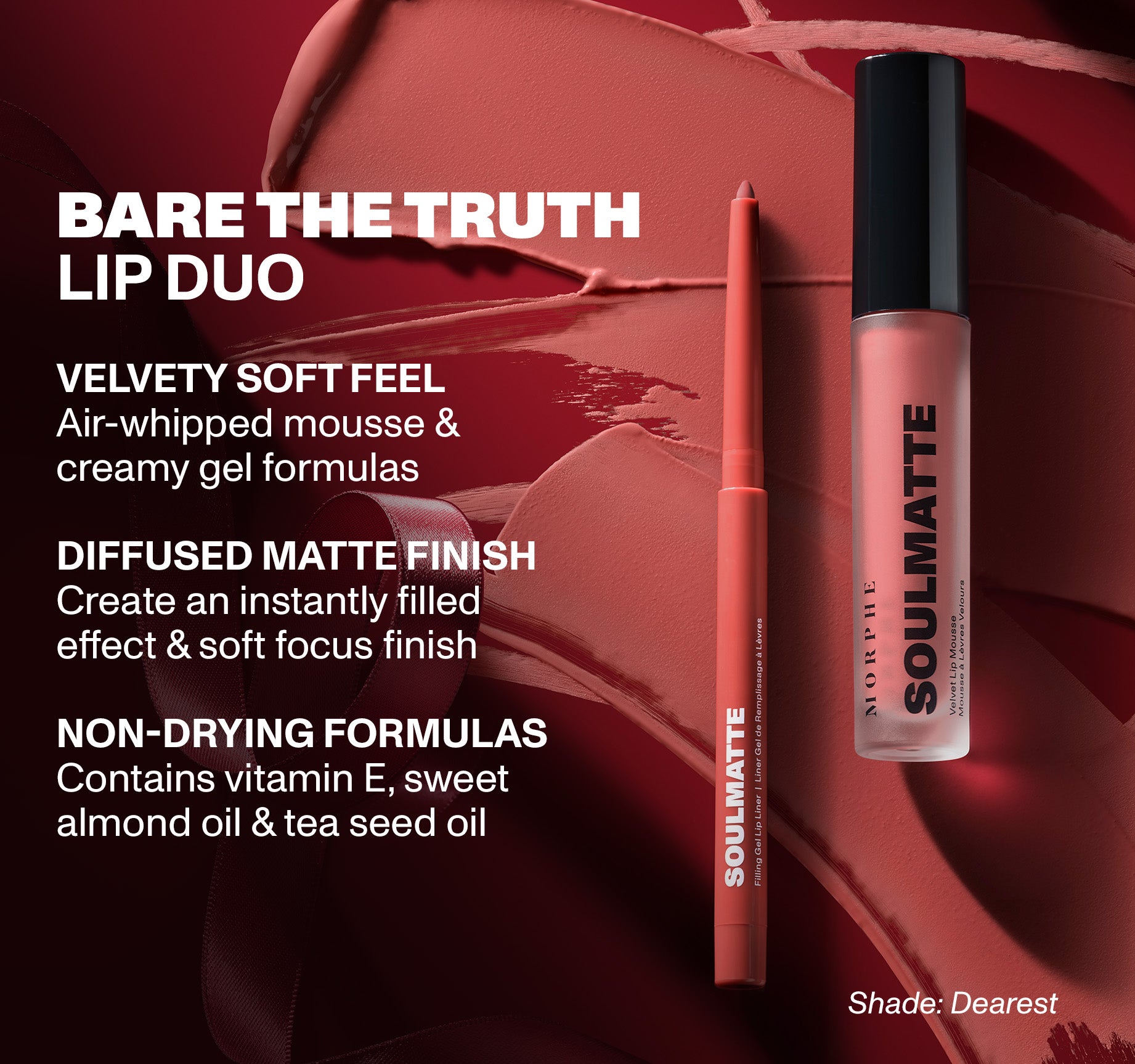 Bare The Truth Lip Duo (Pink Nude) - Image 7