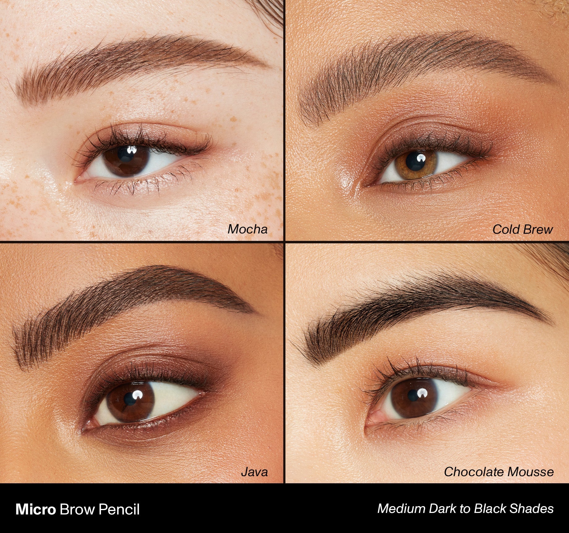 NYX Brow Pencil Swatches  Nyx micro brow pencil, Nyx micro brow, Brow  routine