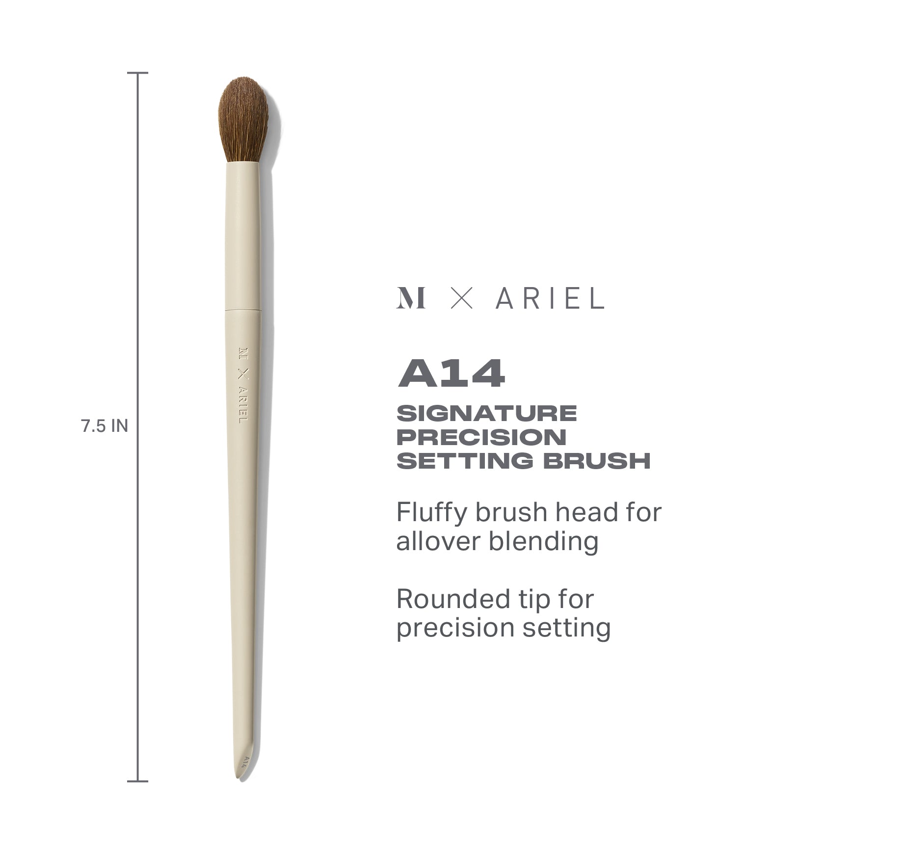 Morphe X Ariel A14 Precision Setting Brush - Image 4
