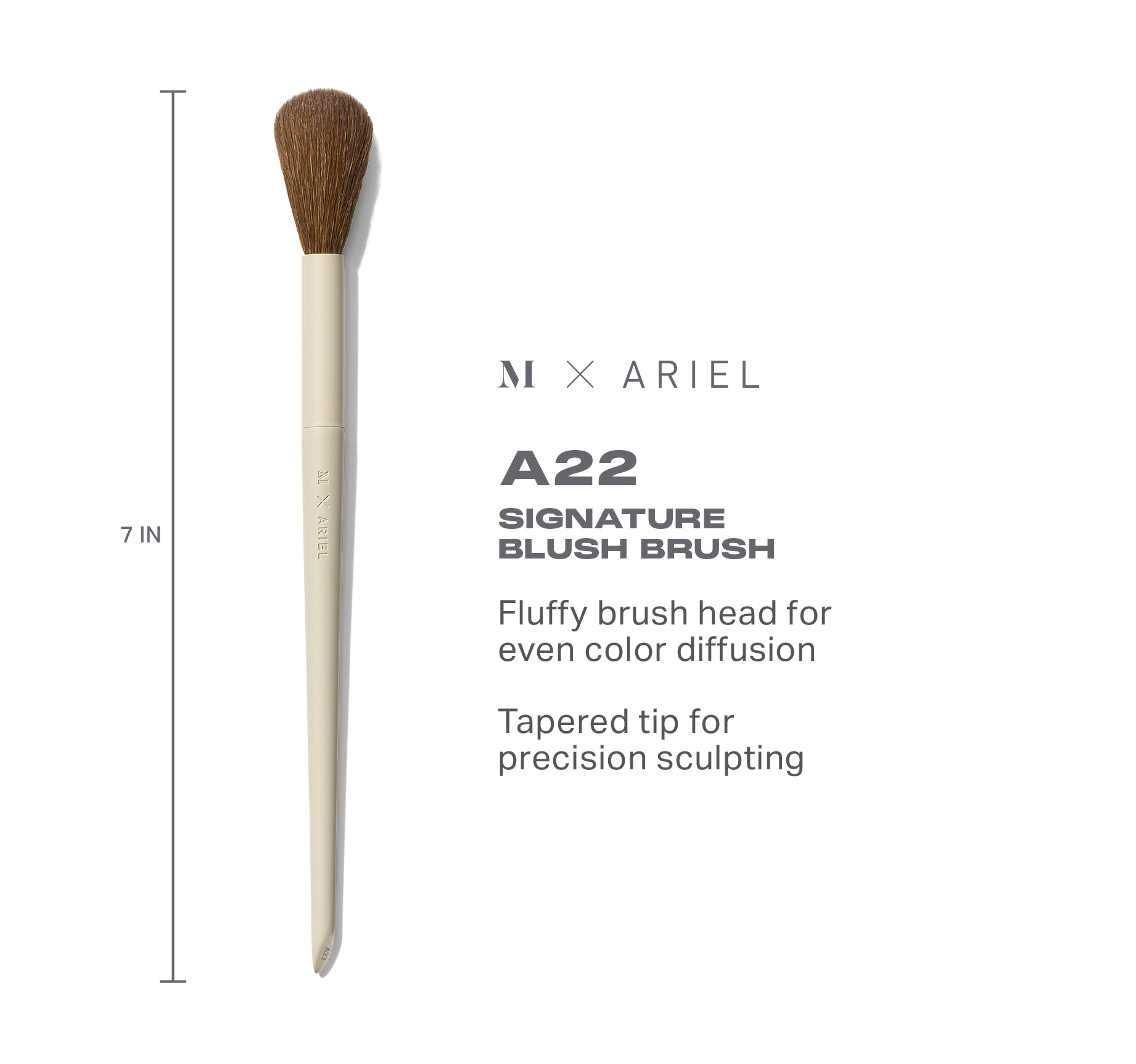 Morphe X Ariel A22 Blush Brush - Image 4