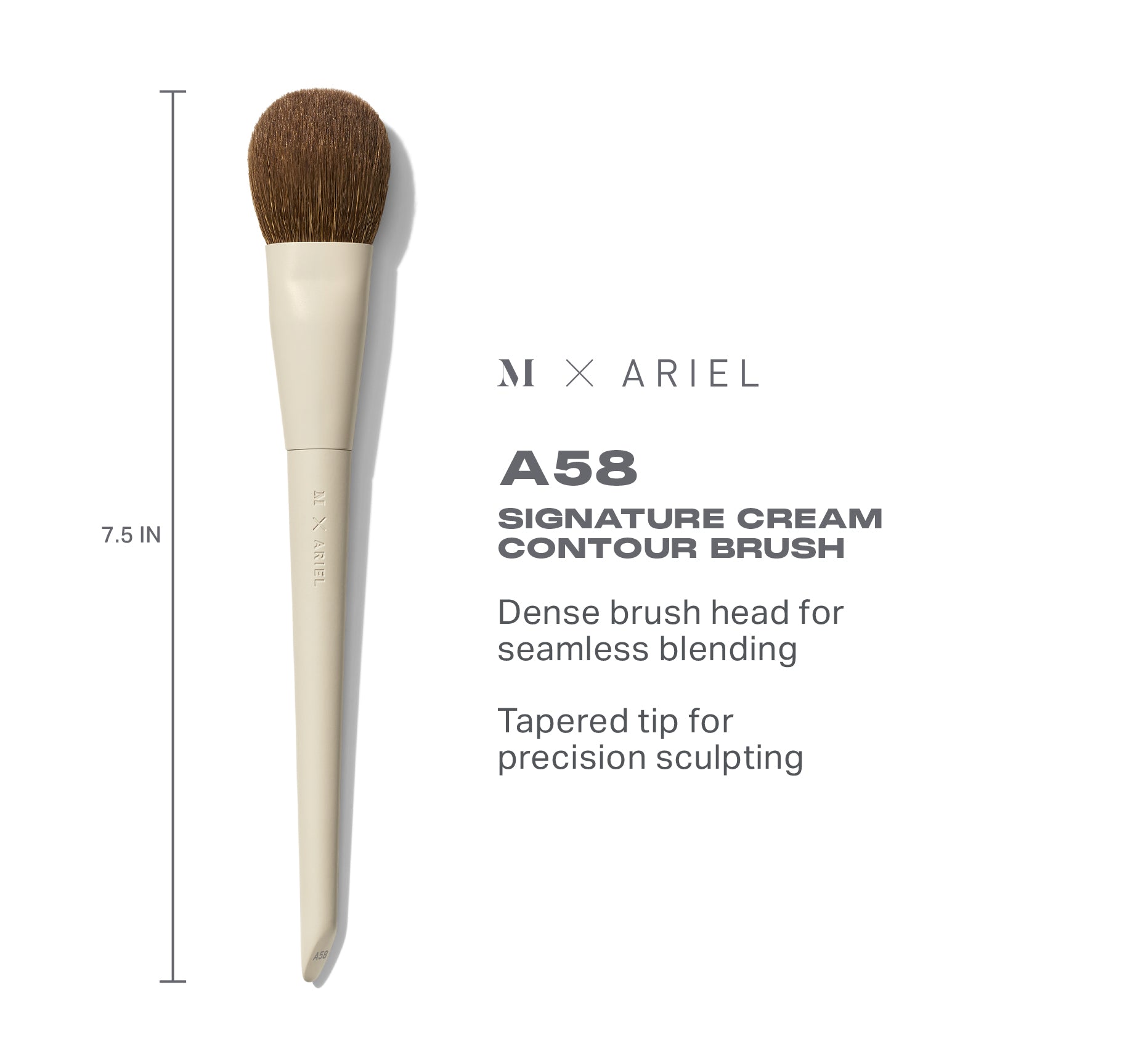 Morphe X Ariel A58 Signature Cream Contour Brush - Image 4