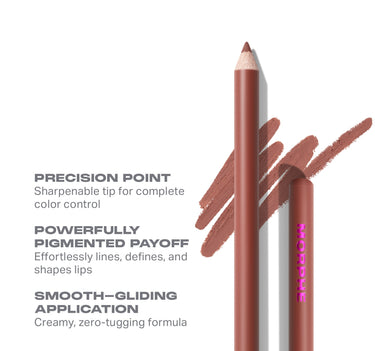 {Lush Lychee (light neutral beige pink)} Morphe Oral Flirtation Color Pencil — {Fresh Fig (mid tone mauve)}  {Passionate Plum (deep plum)}.