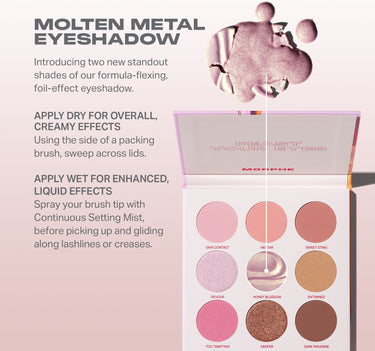 Morphe Forbidden Honey Eyeshadow Palette product image.
