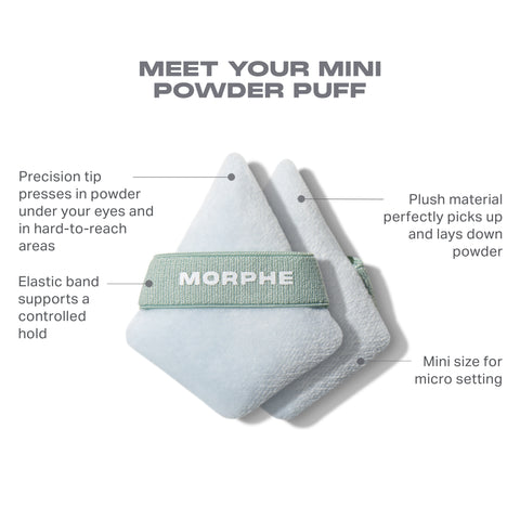 To The Point Mini Powder Puff Trio – Morphe US