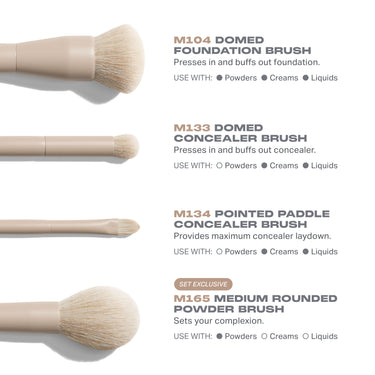 Custom Blends 12-Piece Face & Eye Brush Set