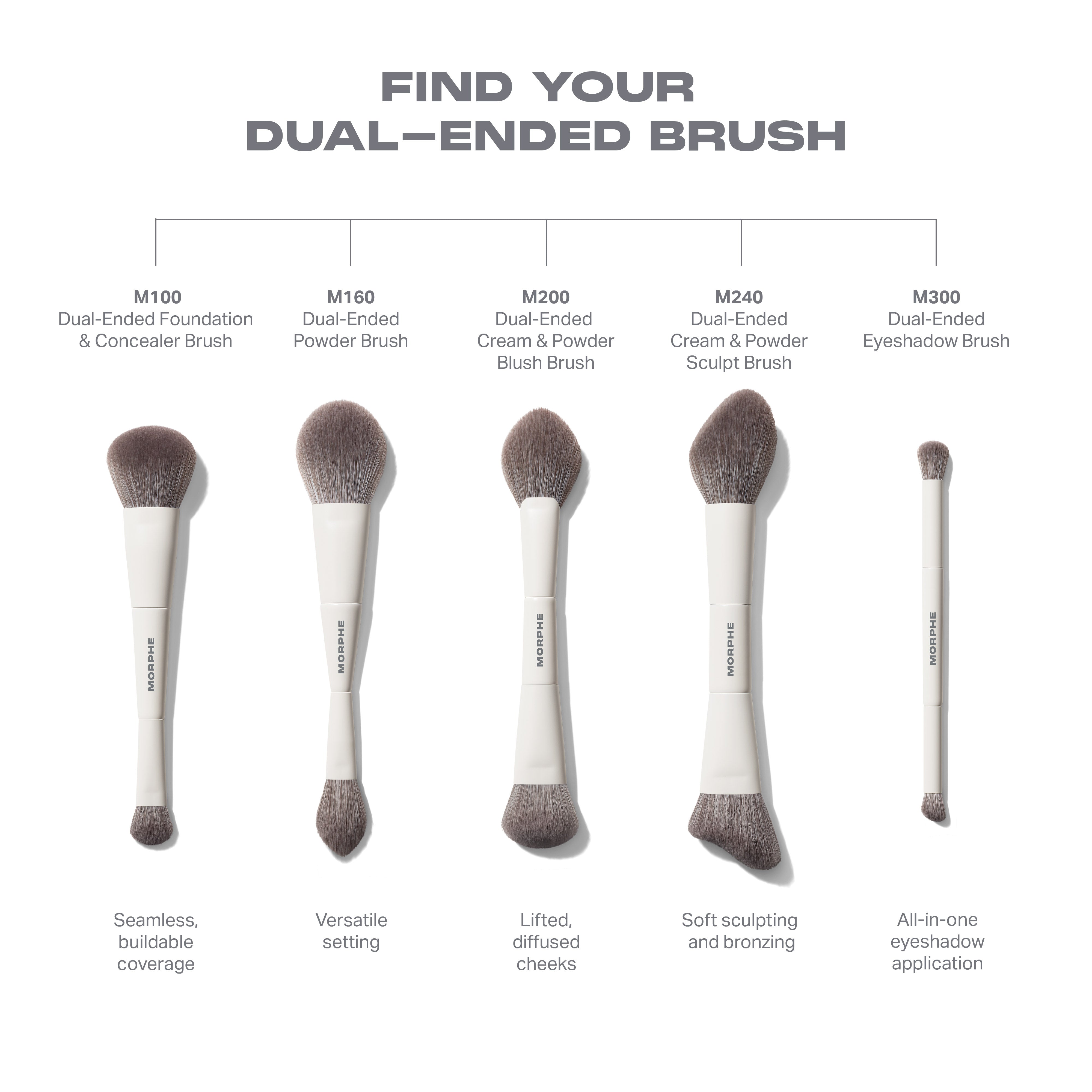 Dual-Ended Brush Bundle – Morphe US