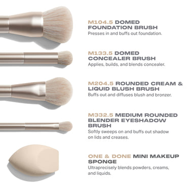 Riches Come True 5-Piece Brush & Tool Set | Riches Come True 5-Piece Brush & Tool Set | Secondary image