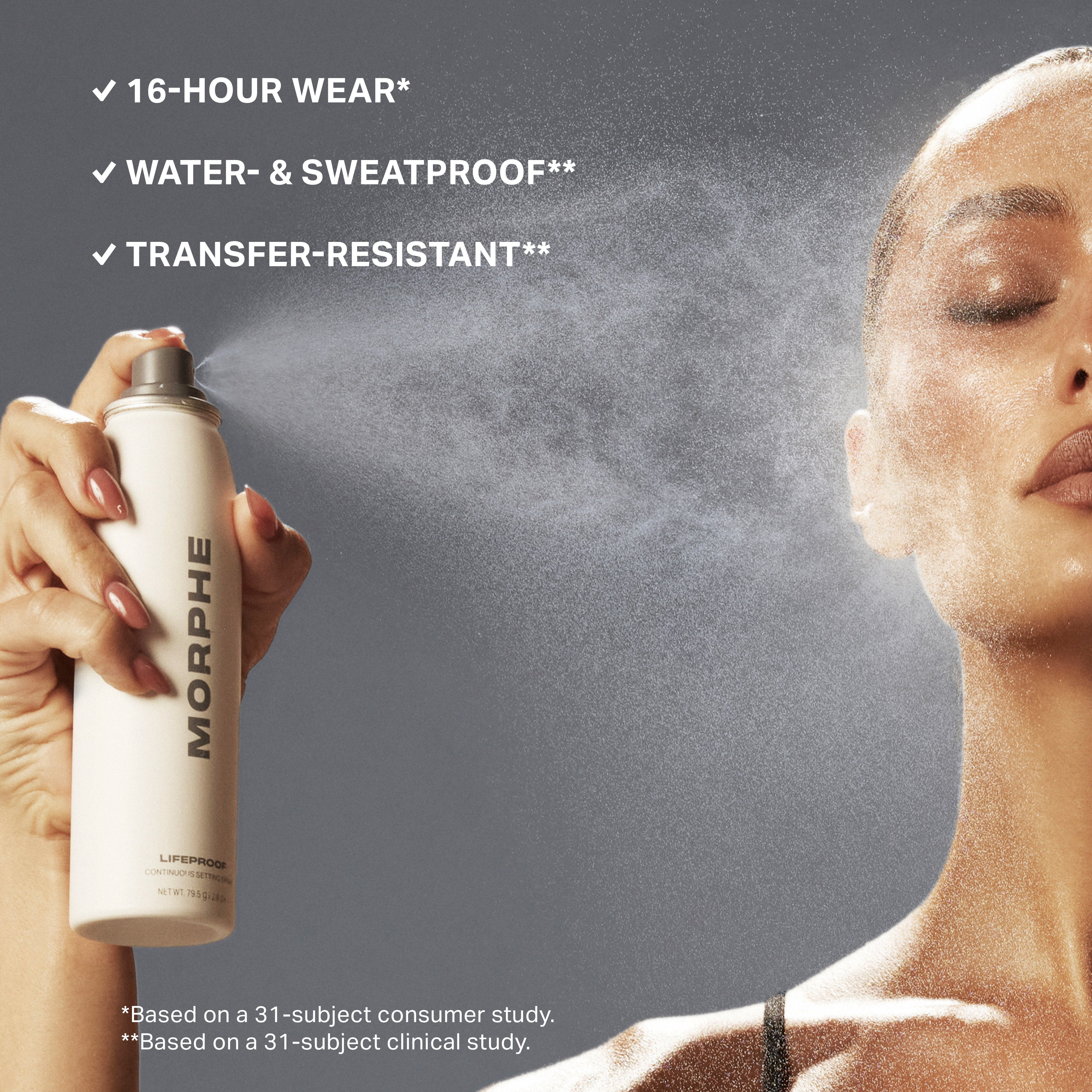 Morphe Cosmetics Lifeproof Setting Mist - Thumbnail 2