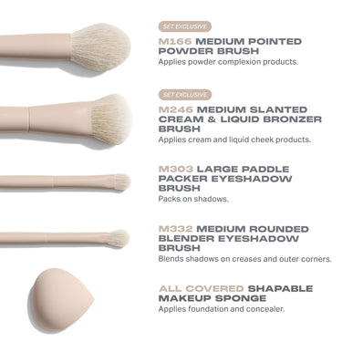 Custom Blends Brush Collection Gift Set