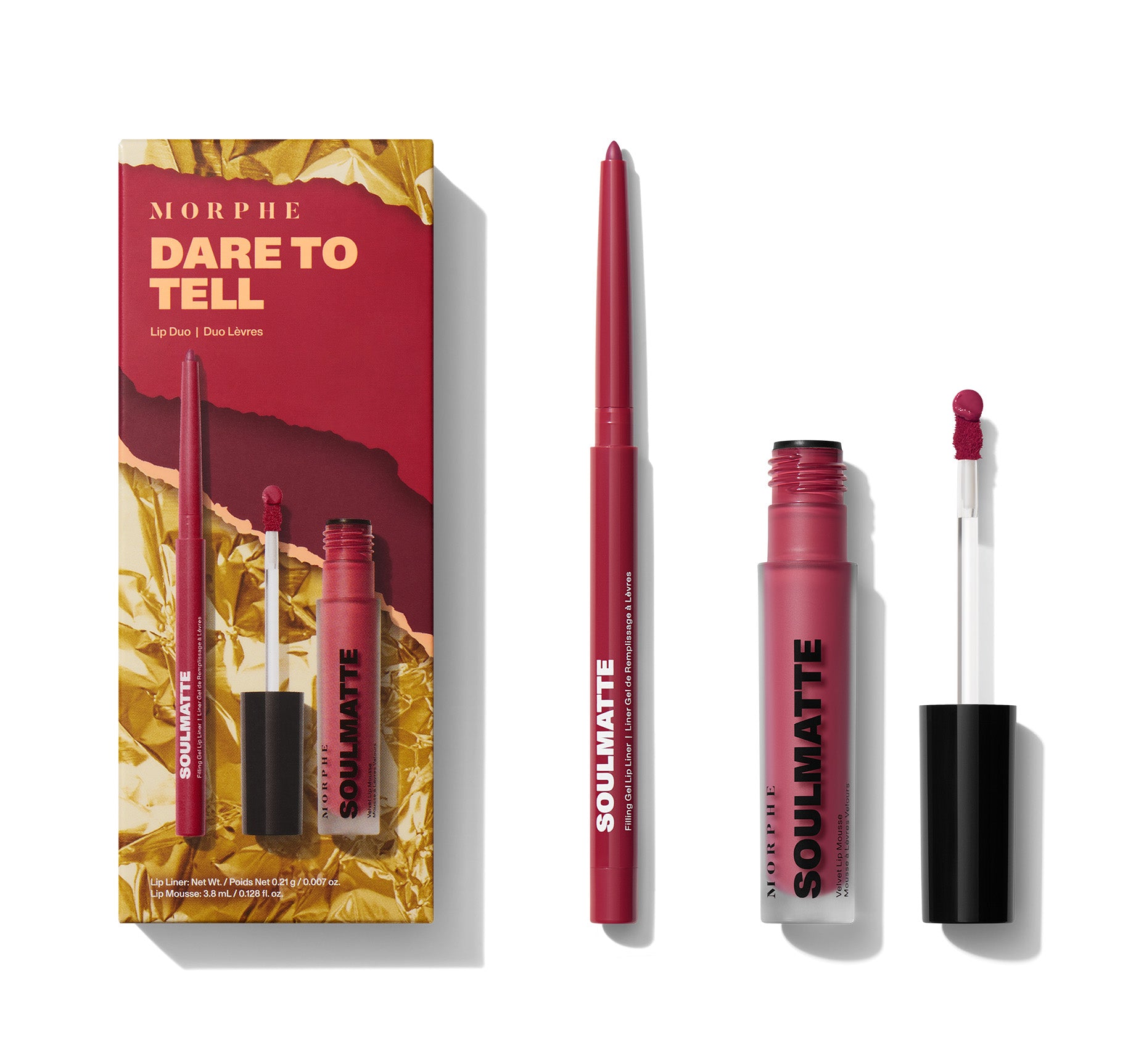 Dare To Tell Lip Duo (Burnt Cranberry) - Image 1