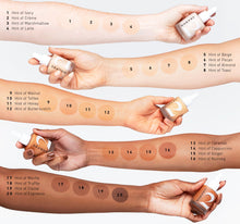 Hint Hint Skin Tint Arm Swatches. 1 Hint of Ivory 2 Hint of Crme 3 Hint of Marshmallow 4 Hint of Latte 5 Hint of Beige 6 Hint of Pecan 7 Hint of Almond 8 Hint of Toast 9 Hint of Walnut 10 Hint of Toffee 11 Hint of Honey 12 Hint of Butterscotch 13 Hint of Caramel 14 Hint of Cappuccino 15 Hint of Ginder 16 Hint of Nutmeg 17 Hint of Mocha 18 Hint of Truffle 19 Hint of Cocoa 20 Hint of Espresso-view-4