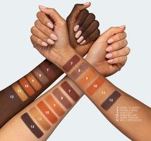 Ready For Anything Eyeshadow Palette - Color Key, shades 7-12 7 DOWN TO EARTH 8 HUMBLE BRAG 9 SUN'S OUT 10 MORE MY JAM 11 BORN TO BEAM 12 WELL-GROUNDED-view-5