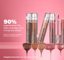 Dripglass Drenched High Pigment Lip Gloss - Wet Peach-view-7